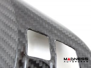 BMW E70/E71 X6 Steering Wheel Sport Button Cover - Carbon Fiber BMW E70/E71 X6 Steering Wheel Sport Button Cover - Carbon Fiber